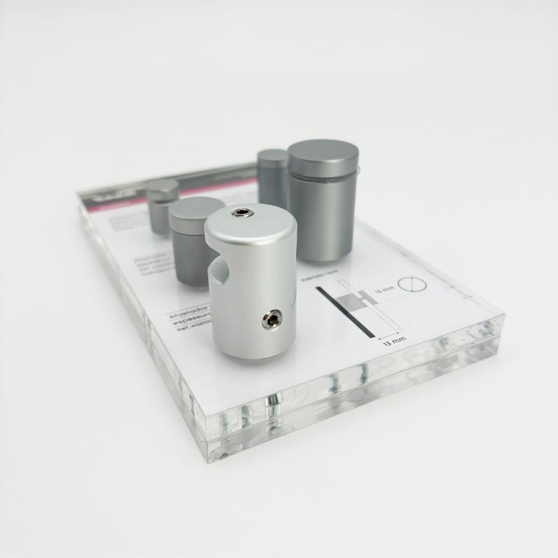 Aluminium Standoff Display 10x17 cm