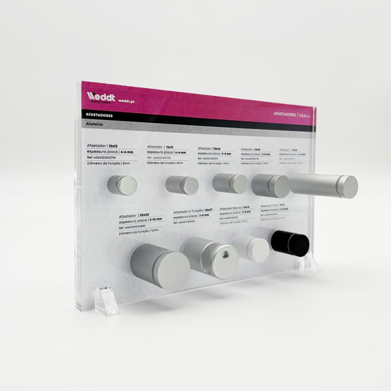 Aluminium Standoff Display