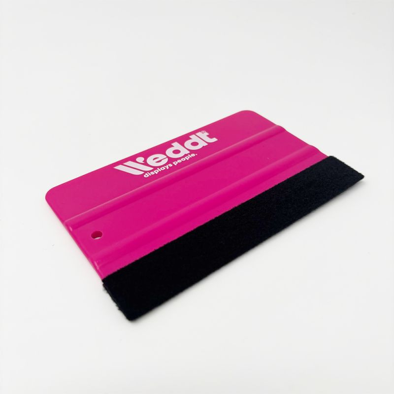Pink Felt Soft Squeegee
