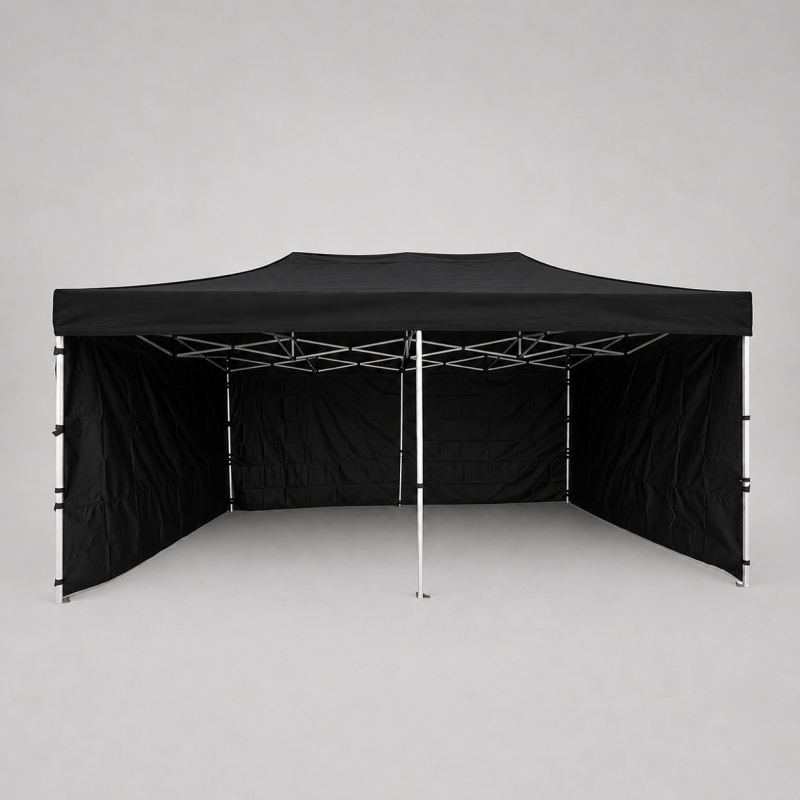 X Series Wall Tent 6x3 Black S3