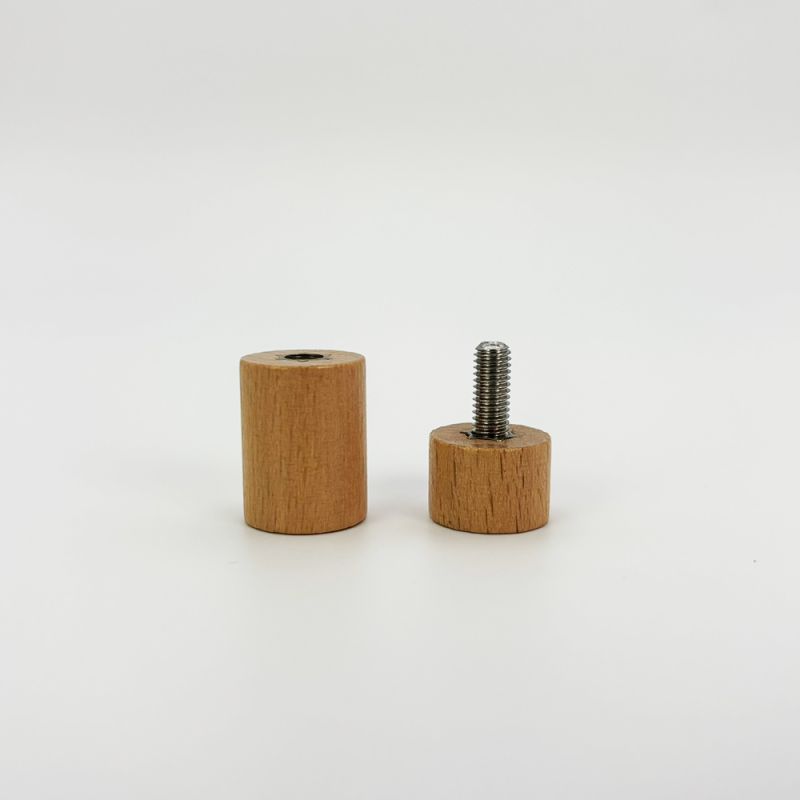 Pack of 4 Units Wooden Spacers 19*25